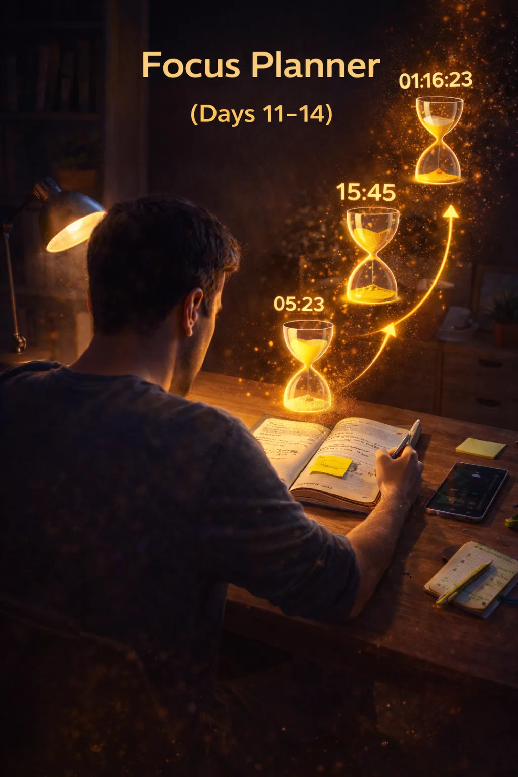 🎯 Focus Planner (Days 11–14)